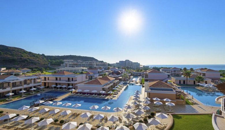 La Marquise Resort Poollandschaft Hotelanlage Rhodos