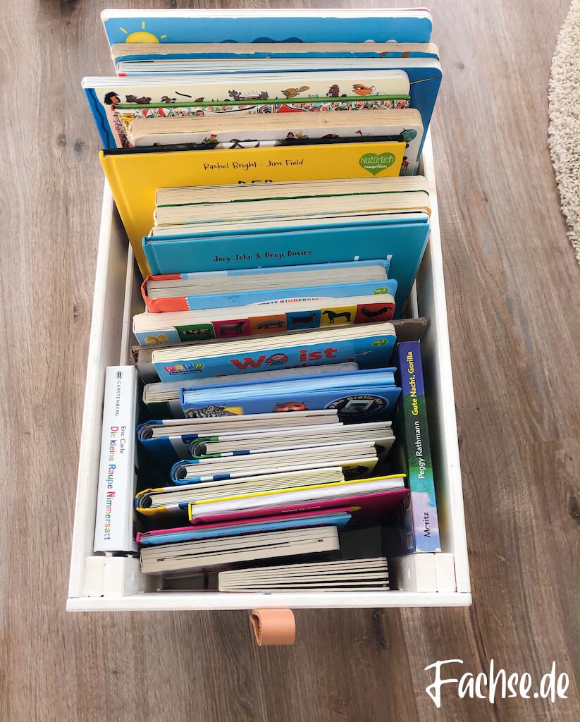Kinderbuch Junge Kleinkind Bücherkiste DIY Ikea Kiste Östernas