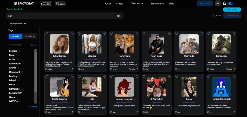 Spicychat Startseite